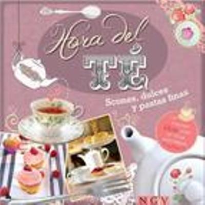 La Hora Del scones dulces y pastas finas. tapa dura