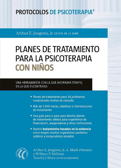 Planes De Tratamiento para la psicoterapia con niños protocolos tapa blanda epub