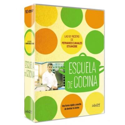 Escuela de cocina: Las 101 recetas de Fernando Canales Etxanobe (DVD)