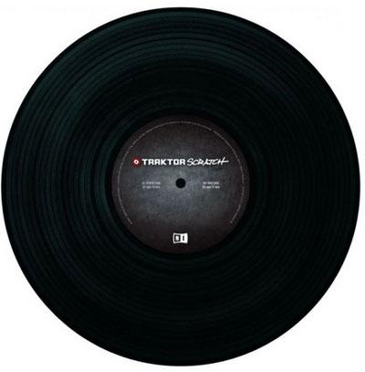 Native Instrument: Vinilo control Traktor negro V2