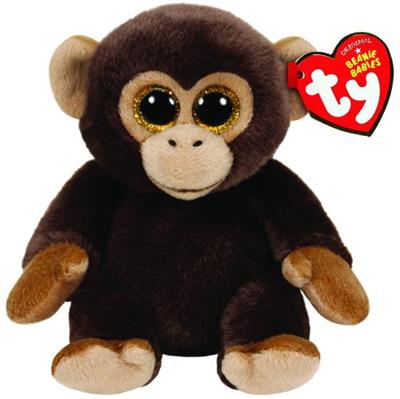 Peluche Beanie Boos Mono marr n 15cm Cumplea os 18 de agosto
