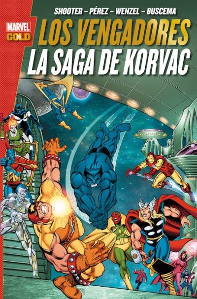 Marvel Gold. Los Vengadores: La saga de Korvac. Edición Definitiva