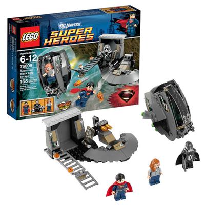 Lego Súper Héroes Superman Black Zero Escape