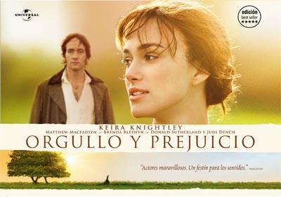 Orgullo Y Prejuicio dvd ed horizontal