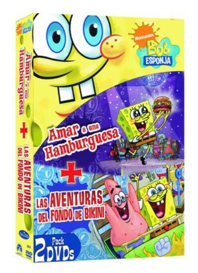 Pack Bob Esponja Amar A Una Hamburguesa Las Aventuras Del Fondo De Bikini Dvd Stephen 