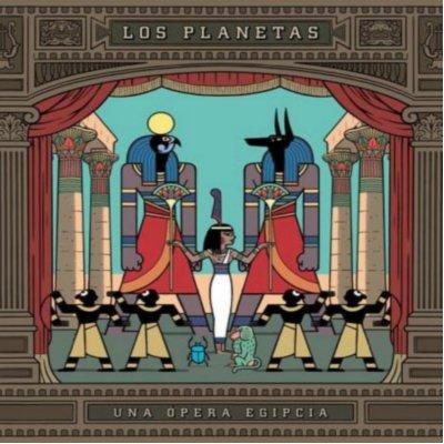Una Egipcia Cristal cd opera los planetas