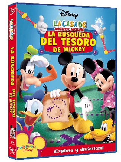 La casa de Mickey Mouse La busqueda del tesoro de Mickey DVD