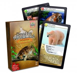 Juego Mesa Asmodee carnivoros desafios naturaleza bioviva cartas 307 colormodelo surtido