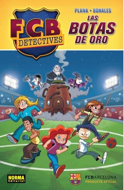Fcb Detectives Las botas oro tapa dura comic europeo norma libro bonales plana español