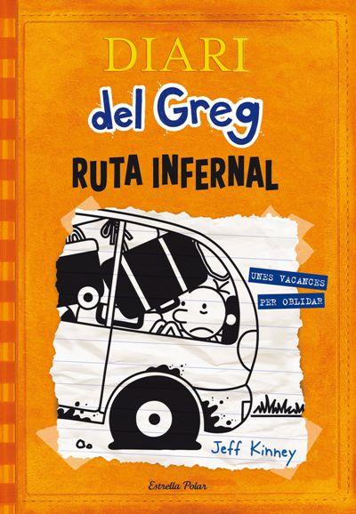 Libro Ruta Jeff kinney diari del greg 9. unes vacances per oblidar dg tapa dura infernaldiari