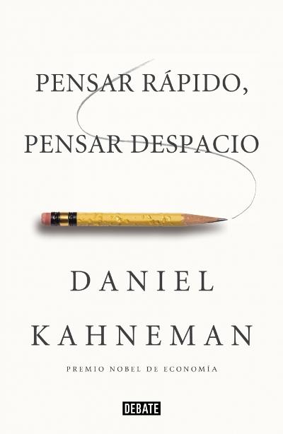 Libro Pensar Daniel kahneman español psicología tapa dura despaciopensar epub