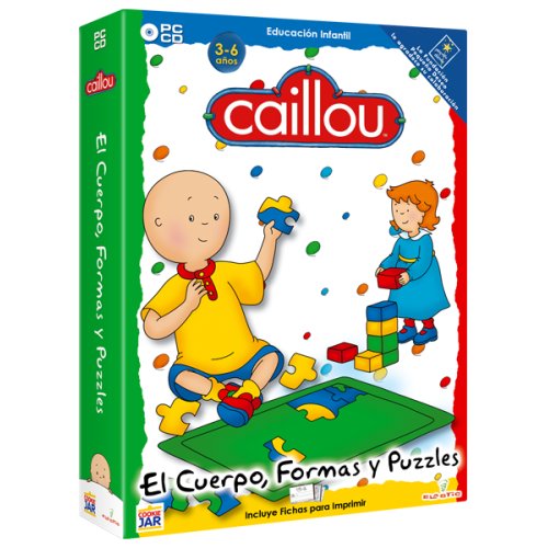 Caillou - El cuerpo, formas y puzzles