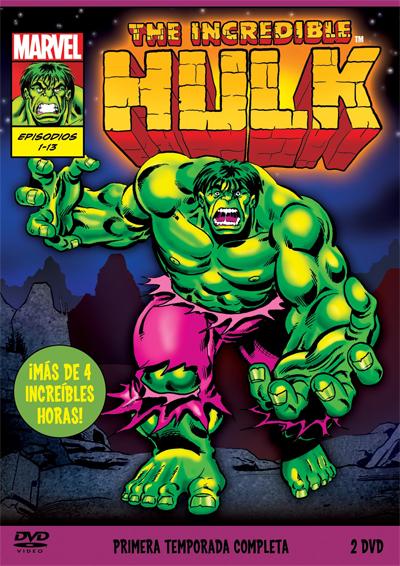 dvd de dibujos animados de hulk increible