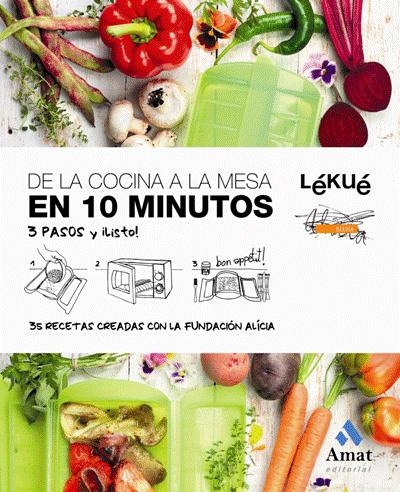 De La Cocina mesa en 10 libro autores español minutosde ebook