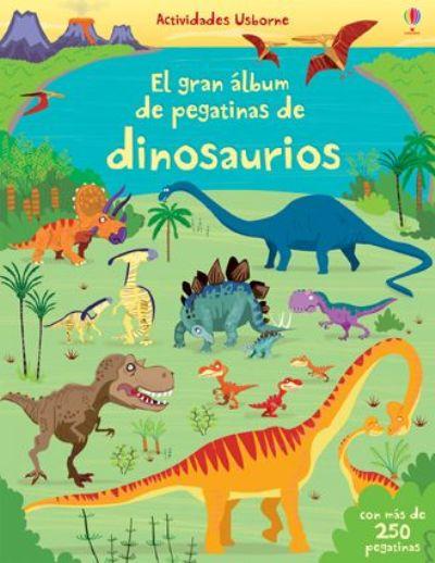 Libro El Gran de pegatinas dinosaurios varios autores español tapa blanda album