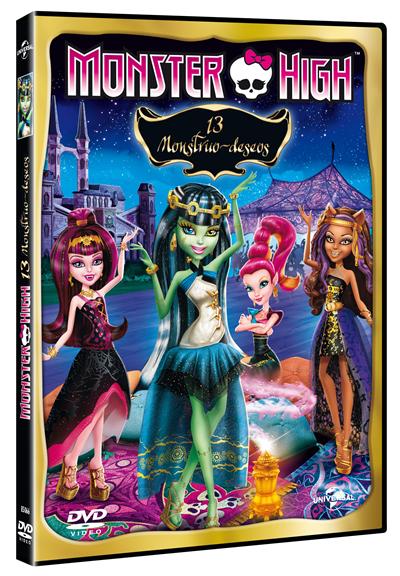 Monster High: 13 Monstruo-deseos - DVD - Garrett Sander | Fnac