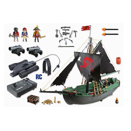 Playmobil Pirates Barco Pirata con Motor submarino RC -5% en
