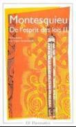 De l'esprit des lois, 2
