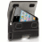 Griffin Elan Holster Metal Funda en piel negra para iPhone 4_0