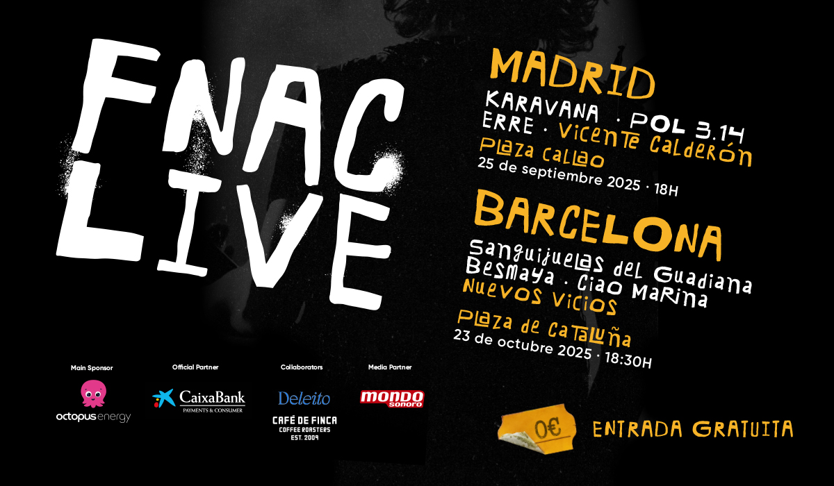 Header Fnac Live