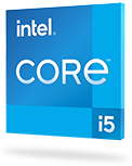 Insignia del procesador Intel Core i5