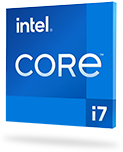 Insignia del procesador Intel Core i7