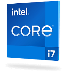 Insignia del procesador Intel Core i7