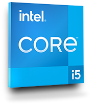 Insignia del procesador Intel Core