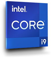 Insignia del procesador Intel Core