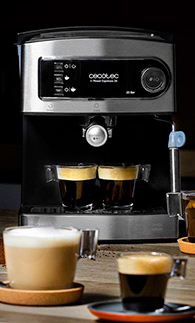 Desmenuzar el estudio Al borde Cafetera Espresso Cecotec Power Espresso 20 - Comprar en Fnac