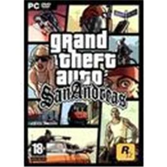 Jeu GTA San Andreas PC Version Française - Avec Notice Et Carte - État Correct