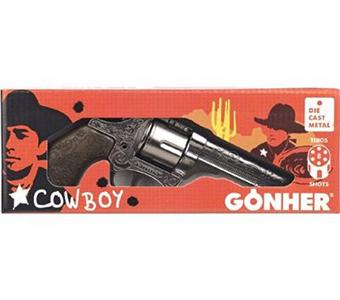 Gonher - Pistolet à pétards Gonher Argenté Cow-boy - Jeux d