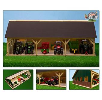 Hangar Grand Pour Tracteurs Univers Miniature Achat Prix Fnac