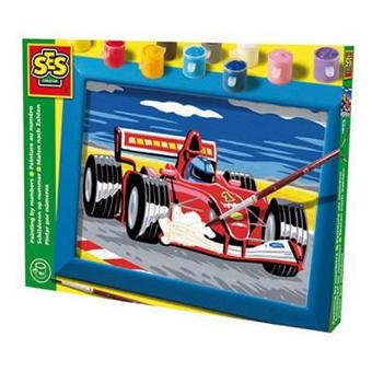 SES Creative - Peinture au numéro - Voiture de course - Crayon de couleur  et feutres - Achat & prix | fnac