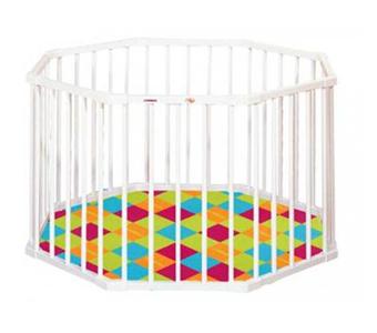 Combelle Parc Bebe Rond En Bois Laque Blanc Parcs Achat Prix Fnac