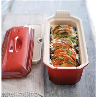 Terrine à Foie Gras Le Creuset – Céramique Cerise 19cm, Vintage Et Authentique