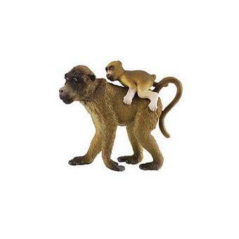 10 Sur Figurines Collecta Singe Babouin Femelle Et Son Bebe Moyenne Figurine Achat Prix Fnac