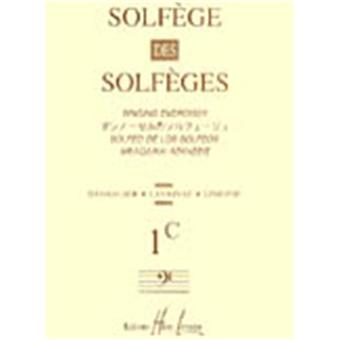 Solfege Des Solfeges Vol 1c Fa Sans Accompagnement Broche Achat Livre Fnac
