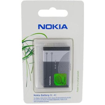 Batteria Originale Nokia BL-4C 860mAh 3.7V Per 6133, 6300, 6600, 7200 E Altri