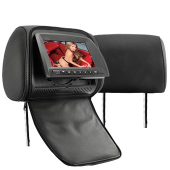 Lecteur Dvd Voiture 2 Moniteurs Appui Tete Noirs Refroidissement