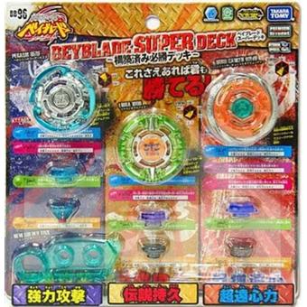Takara Tomy Coffret Trois Toupies Beyblade Metal Fusion