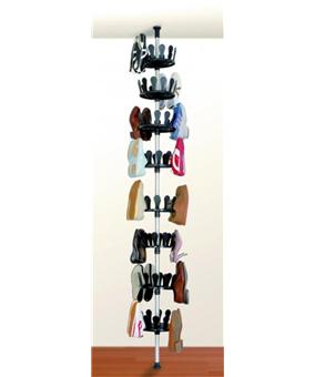 Easy Maxx Mat Telescopique Du Sol Au Plafond Porte 48 Paires De Chaussures Achat Prix Fnac