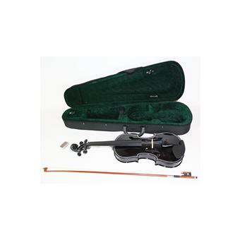 Violon Noir 4 4 Avec Archet Etui Colophane Neuf Garantie Violon Top Prix Fnac