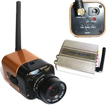 Caméra de vidéo surveillance sans Fil Infrarouge / 540 TVL ...