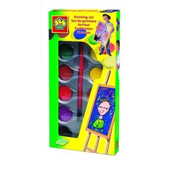 Palette De Peinture 12 Couleurs Aquarelle Crayon De Couleur Et
