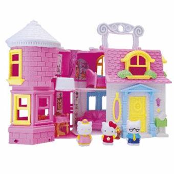 Blue Box La Maison Hello Kitty Maison De Poupee Achat Prix Fnac