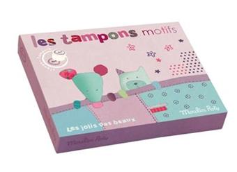 Boite 14 tampons motifs JPB Moulin Roty