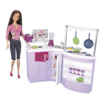 cuisine barbie mattel