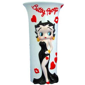 Vase Betty Boop Blanc Petit Objet De Decoration Top Prix Fnac