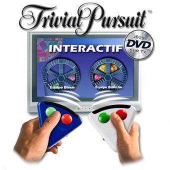 Hasbro - Trvial Pursuit Intéractif DVD - Jeu TV - Jeu de stratégie